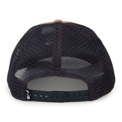 Gorra Trucker niños Logo de The North Face - Camel-Gris