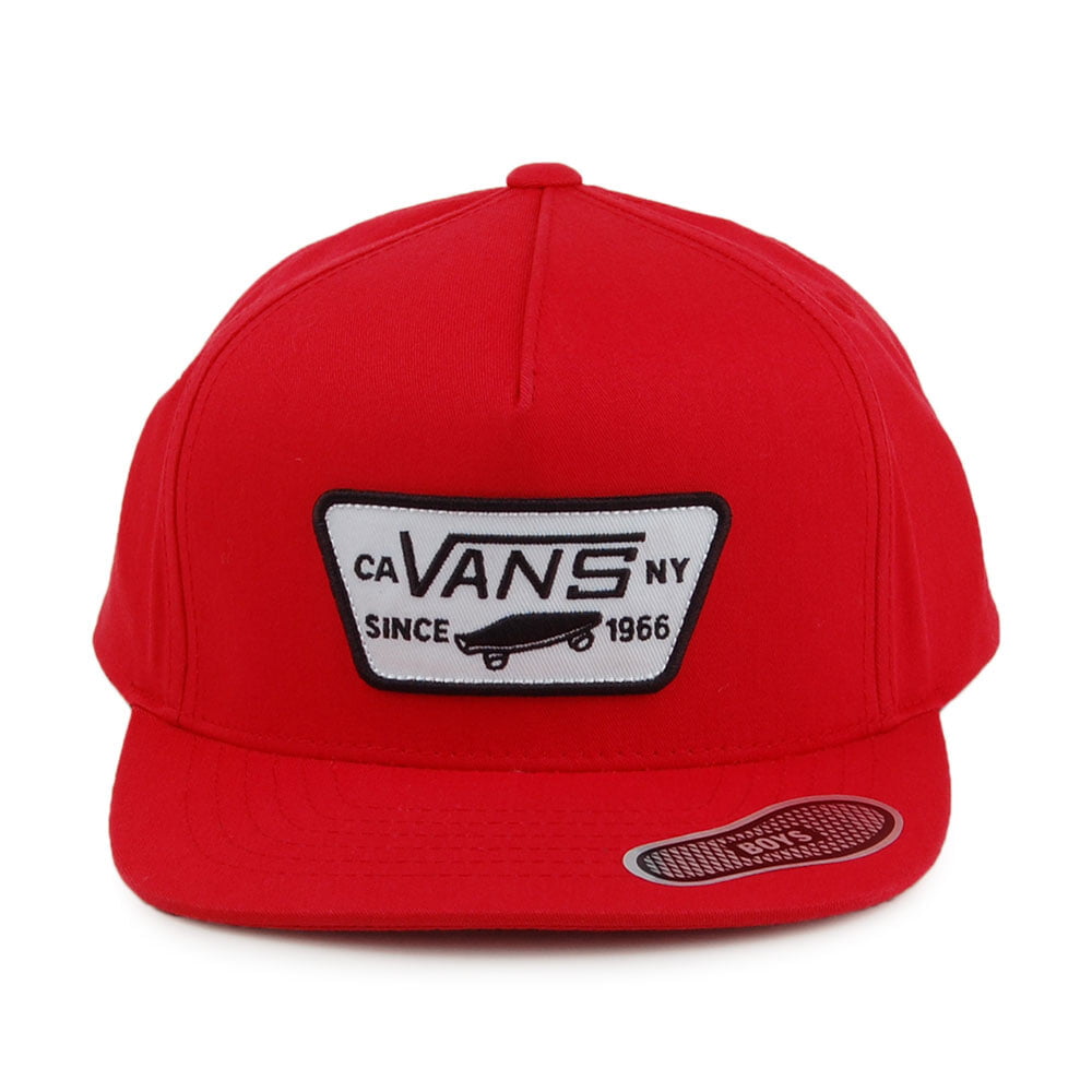 Gorra Snapback niños Full Patch de Vans - Rojo