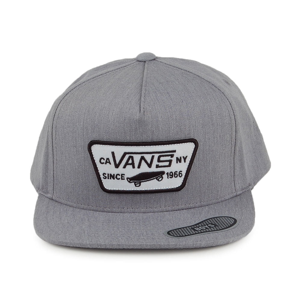 Gorra Snapback niños Full Patch de Vans - Gris Jaspeado