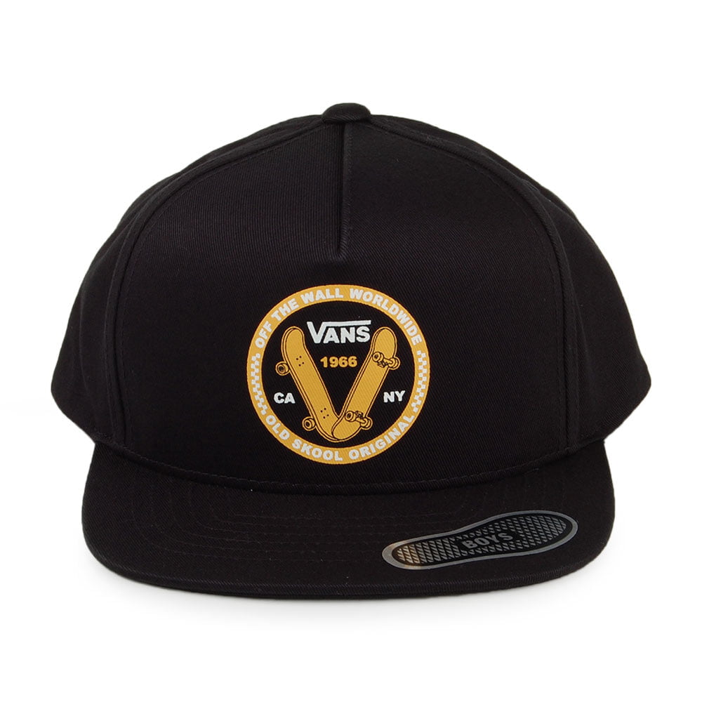 Gorra Snapback niños Old School V de Vans - Negro