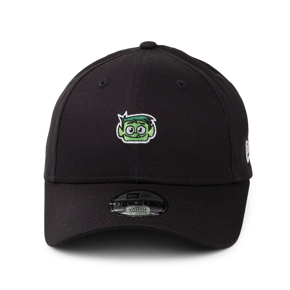 Gorra de béisbol niños 9FORTY Beast Boy Teen Titans de New Era - Negro