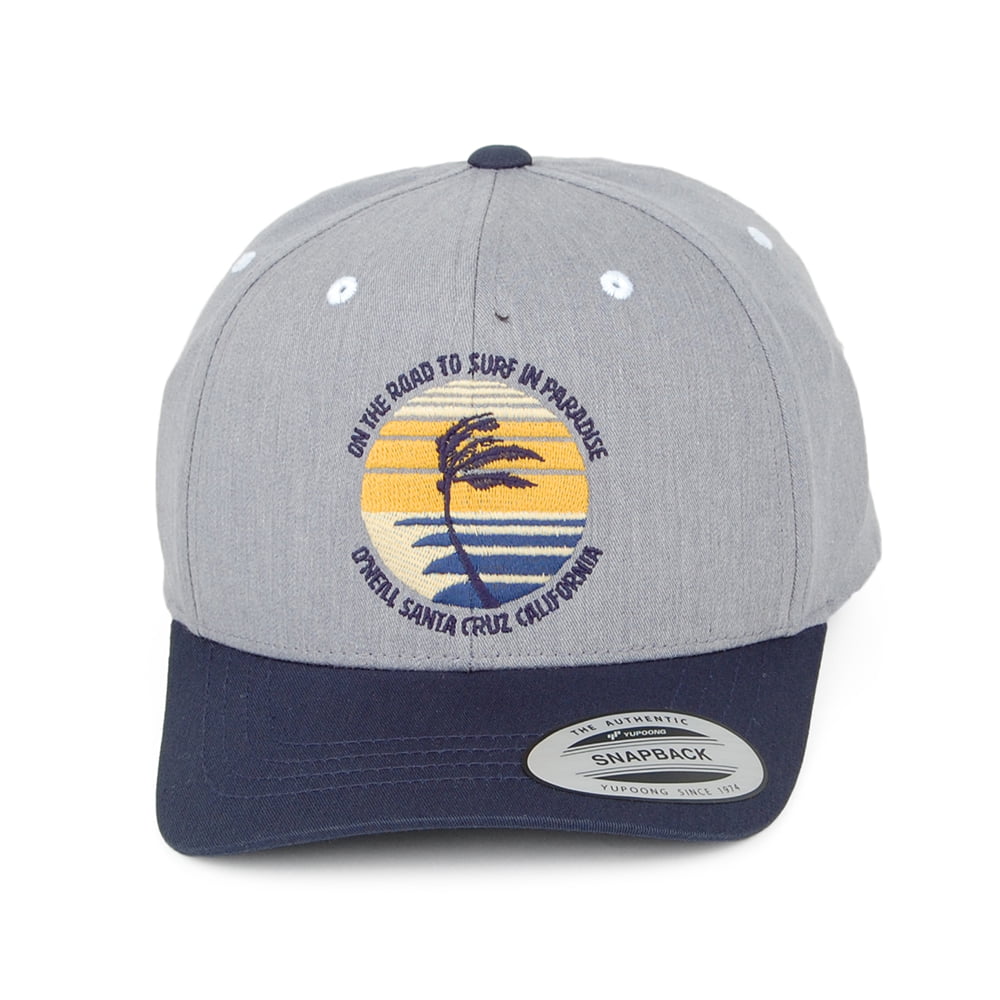 Gorra Snapback Stamped Palm Tree de O'Neill - Gris-Azul