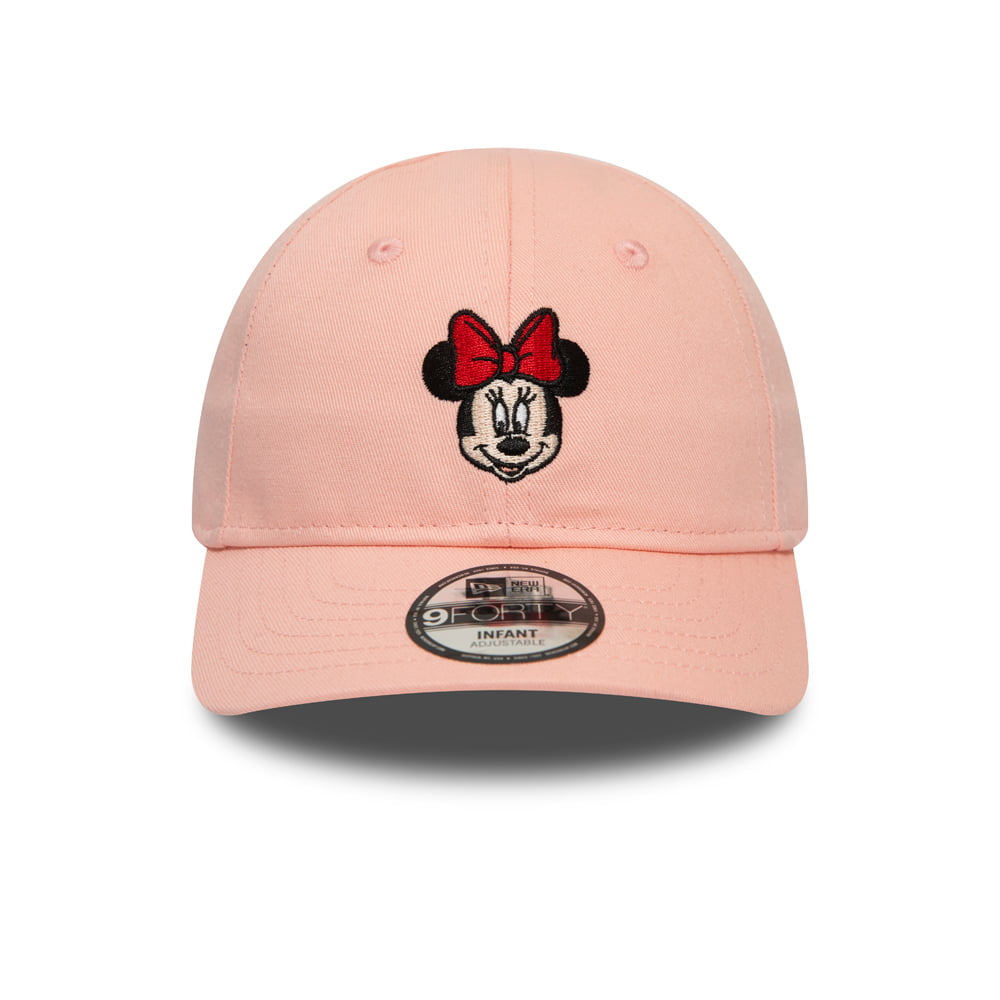 Gorra de béisbol bebé 9FORTY Minnie Mouse de New Era - Rosa