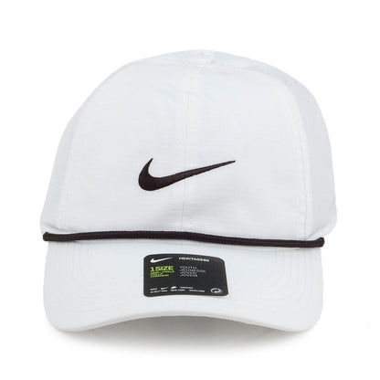 Gorra de béisbol niños Heritage 86 Ripstop de Nike Golf - Blanco