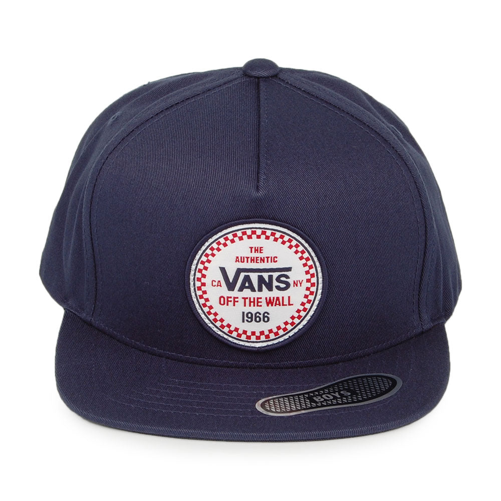 Gorra Snapback Niño niños Checker 66 de Vans - Azul