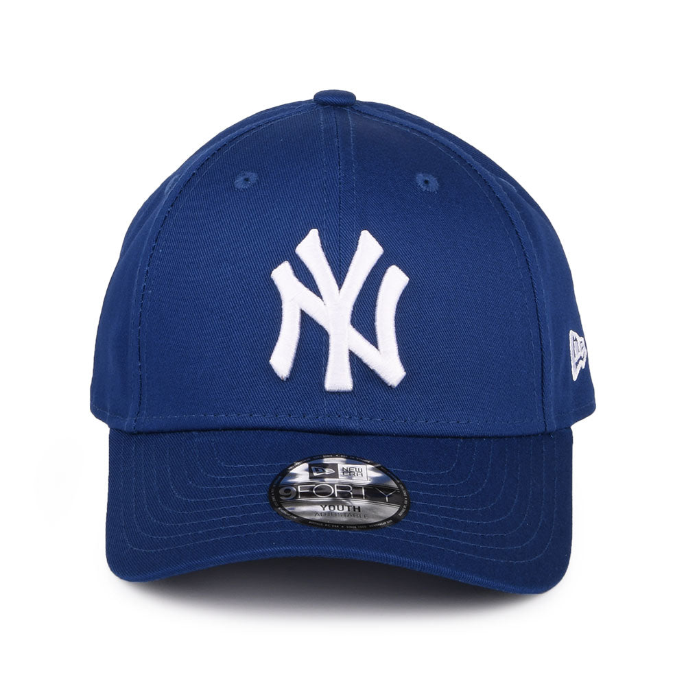 Gorra de béisbol 9FORTY MLB League Essential New York Yankees de New Era - Azul Real-Blanco