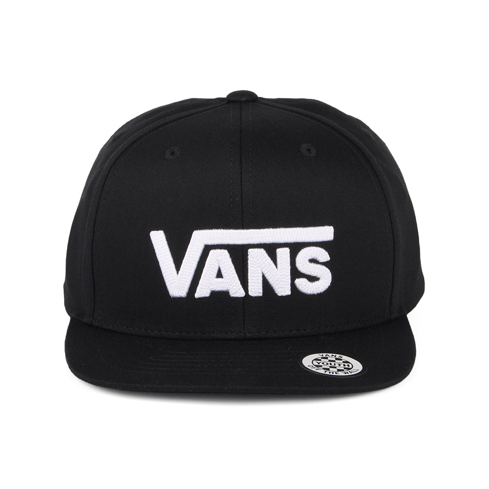 Gorra Snapback niños Drop V II de Vans - Negro-Blanco