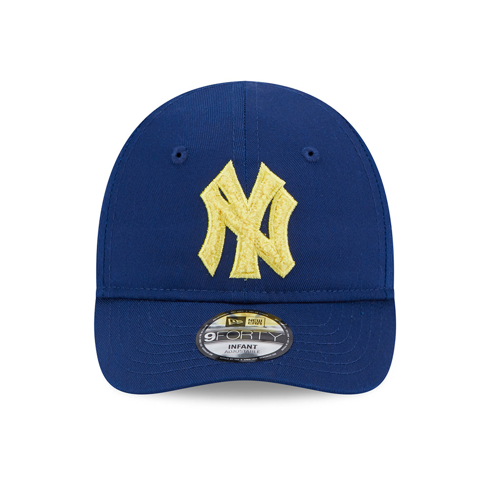 Gorra de béisbol bebé 9FORTY MLB Boucle New York Yankees de New Era - Azul-Amarillo