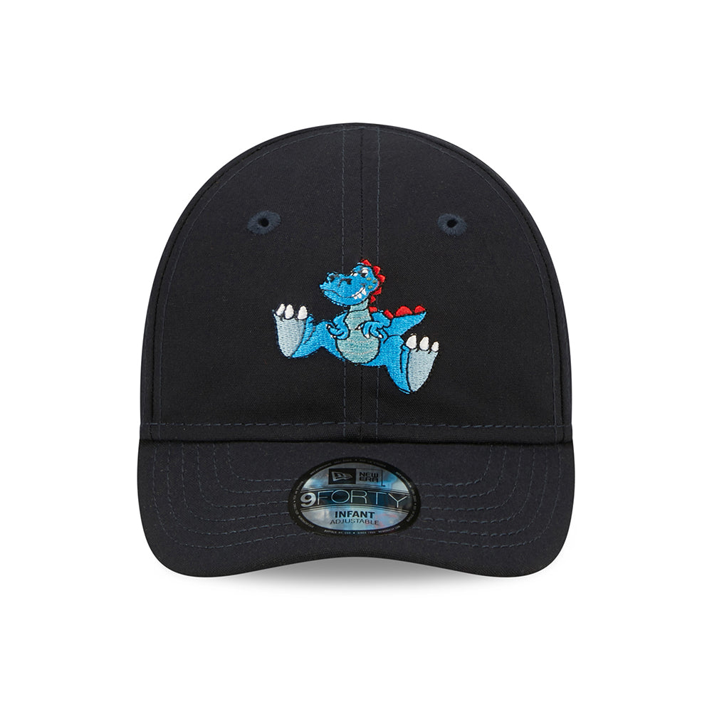 Gorra de béisbol bebé 9FORTY Repreve Dino de New Era - Azul Marino