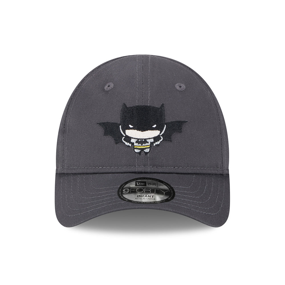 Gorra de béisbol bebé 9FORTY Chibi DC Comics Batman de New Era - Grafito