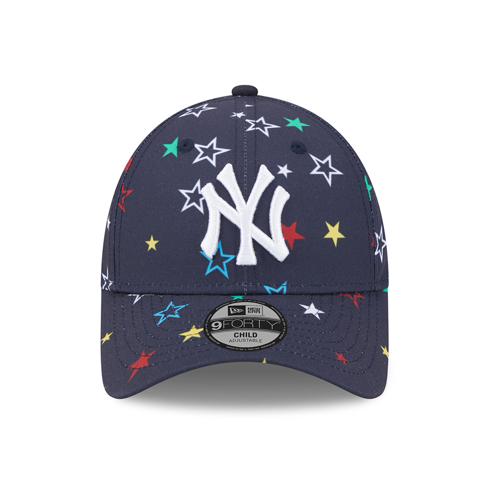 Gorra de béisbol niños 9FORTY MLB Star AOP New York Yankees de New Era - Azul Marino-Blanco