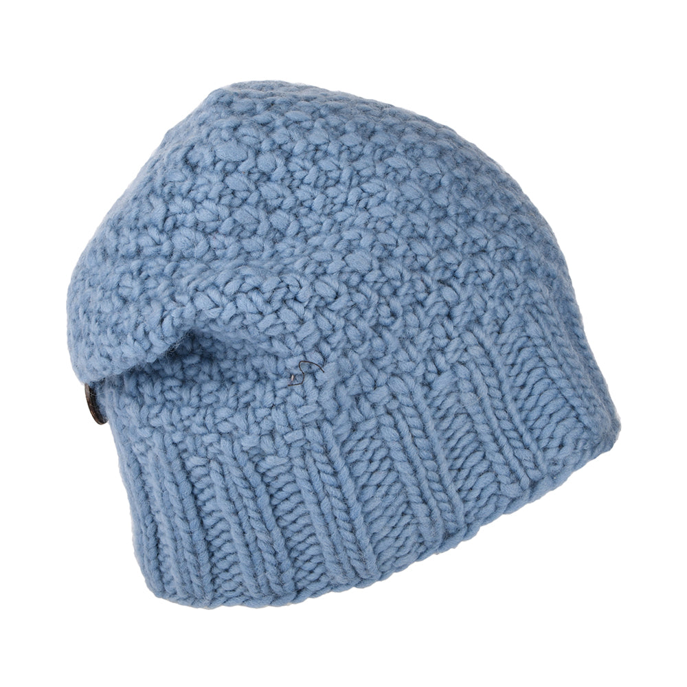 Gorro Beanie Button Down de Kusan - Azul Cielo