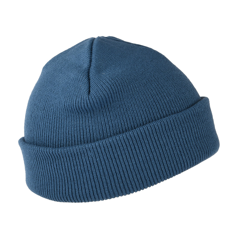 Gorro Beanie Stratus Short Watch de Carhartt WIP - Azul de Prusia