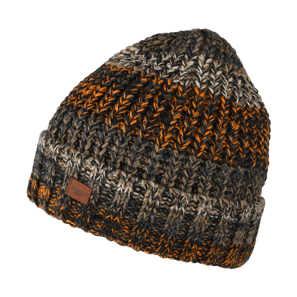 Gorro Beanie Akotan reciclado con vuelta de Barts - Ocre-Multi